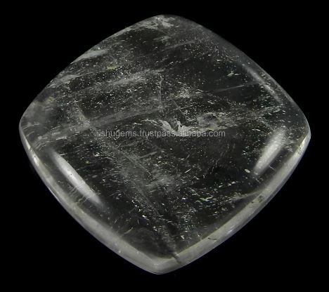 Natural Crystal quartz 1710 gms Square Cushion cab 32mm Loose Gemstone for jewelry