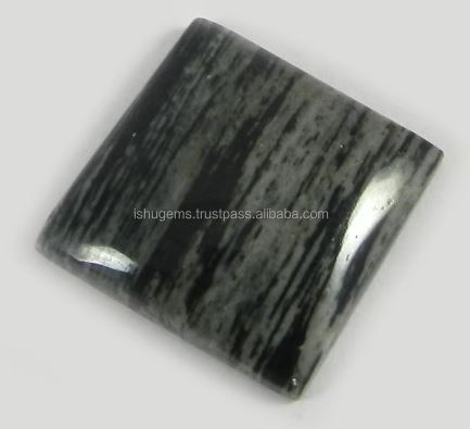 410 gms Natural Moftail Jasper 19x19mm Square Cabochon Loose Gemstone for Jewelry IG0744