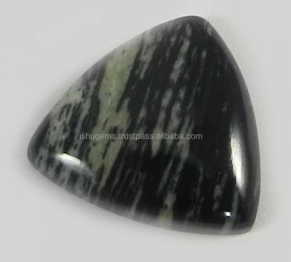 Image of 3.50 gms natural moftail jasper 20mm Triangle cab loose gemstone for jewelry