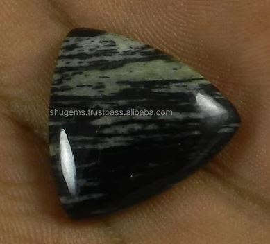 350 gms natural moftail jasper 20mm Triangle cab loose gemstone for jewelry