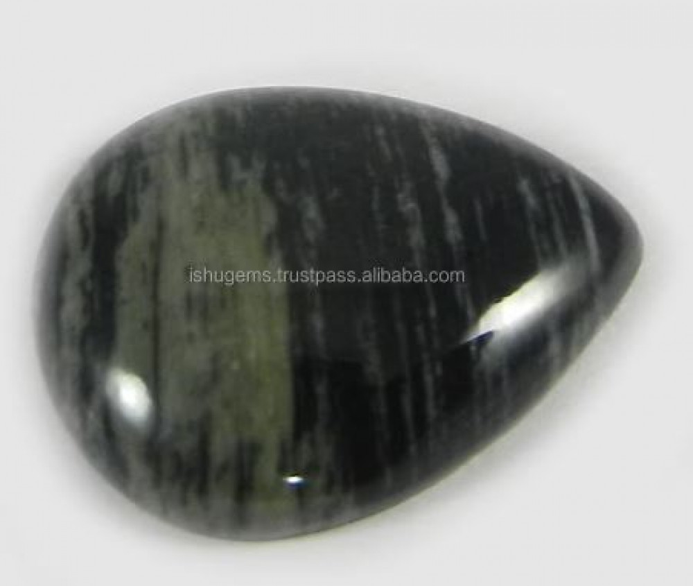 Image of High Quality Natural Moftail Jasper 24x19mm Pear Cabochon Gemstone For Jewelry
