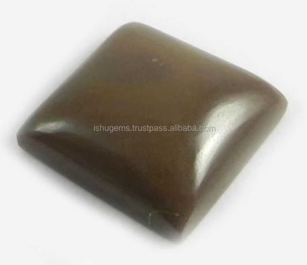 Image of 3.85 gms Natural American Picture Jasper 19mm Cushion Square Cabochon Gemstone for Making Jewelry