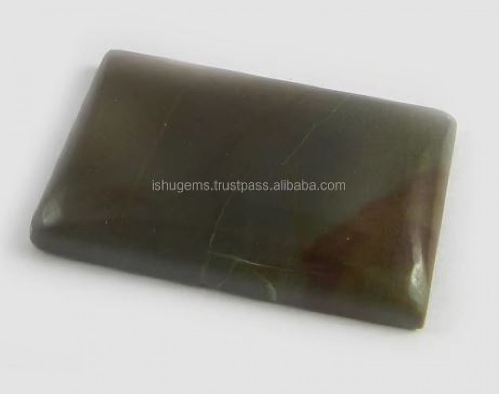 Image of Best Quality Natural American Picture Jasper 29x19mm Rectangle Cabochon 6.50 gms Gemstone for Jewelry