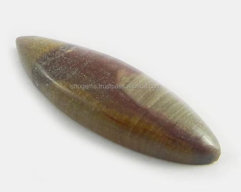 Natural American Picture Jasper 34x11mm Marquise Cabochon 305 gms Loose Gemstone
