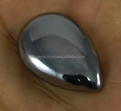 Natural Silicon 15x24mm Pear Cabochon Gemstone for Jewelry IG0759