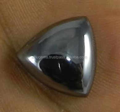 Handmade 125 gms Natural Silicon 14mm Trillion Cab gemstone for jewelry
