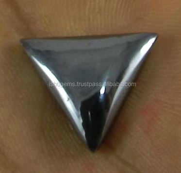 105 gms Natural Silicon 14x17mm Triangle Cabochon gemstone for jewelry
