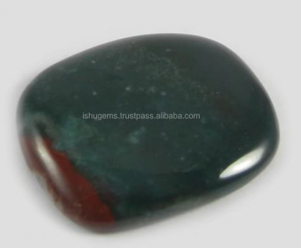 Image of Good Quality 25x31mm Natural Blood Agate 7.40 gms Cushion Cabochon Gemstone for Jewelry IG0769