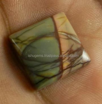 253 gms Natural Red Creek Jasper 16mm Square Cabochon Gemstone For Jewelry IG0778