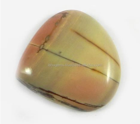 Natural Red Creek Jasper 22 mm Heart Cabochon Gemstone for Making Fashion Jewelry
