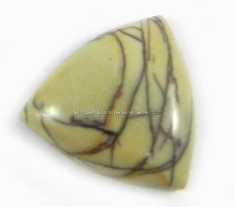 Best Quality 14x14mm Natural Red Creek Jasper 112 gms Triangle Cabochon Gemstone for Jewelry IG0784