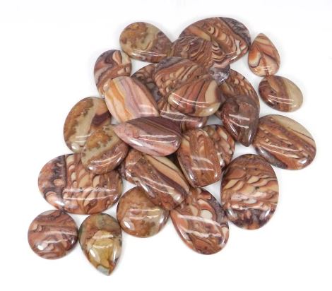 Natural Red Creek Jasper 100 gms Free form Cabochon Gems For Making Jewelry IG0785