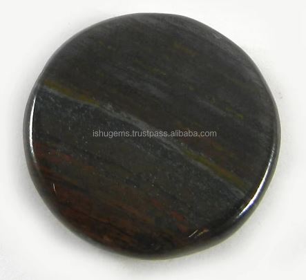 Wholesale 755 gms Natural Iron Tiger 24mm Round Cabochon Gemstone For Jewelry IG0886