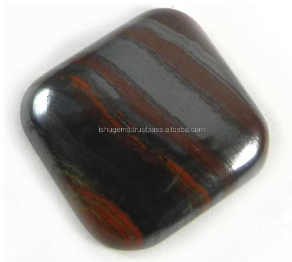 Image of 8.58 gms Natural Iron Tiger Eye Jasper 23x23mm Cushion Cabochon Gemstone for Jewelry