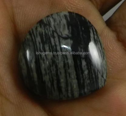 Top Quality Natural Moftail Jasper 23mm Heart Cabochon 650 Gms Loose Gemstone For Jewelry Making
