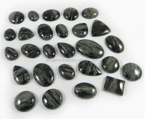 27 Pcs Natural Moftail Jasper 100 gms Free form Cabochon Gemstone for Jewelry IG0809
