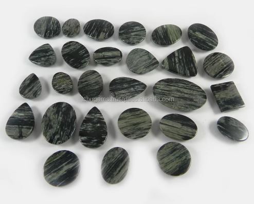 27 Pcs Natural Moftail Jasper 100 gms Free form Cabochon Gemstone for Jewelry IG0809