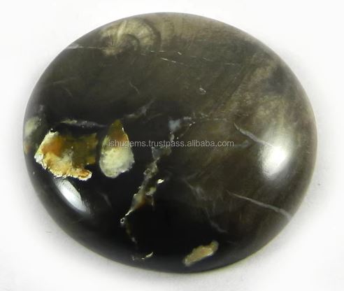Wholesale 740 gms Natural Peanut Wood Jasper 27mm Round Cabochon gemstone for jewellery IG0810