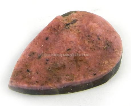 Handmade 720 gms Natural Cobalt Calcite 21x32mm Pear shape gemstone for jewelry making IG0815