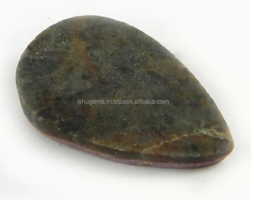 Handmade 720 gms Natural Cobalt Calcite 21x32mm Pear shape gemstone for jewelry making IG0815