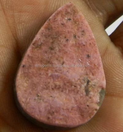 Handmade 720 gms Natural Cobalt Calcite 21x32mm Pear shape gemstone for jewelry making IG0815