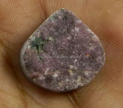 Wholesale 230 gms Natural Cobalt Calcite 18mm Heart Cabochon Gemstone For Jewelry IG0817