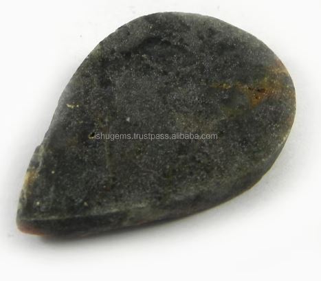 High Quality Natural Cobalt Calcite PEAR SHAPE 27x39mm Natural Druzy Gemstone For Jewelry Making