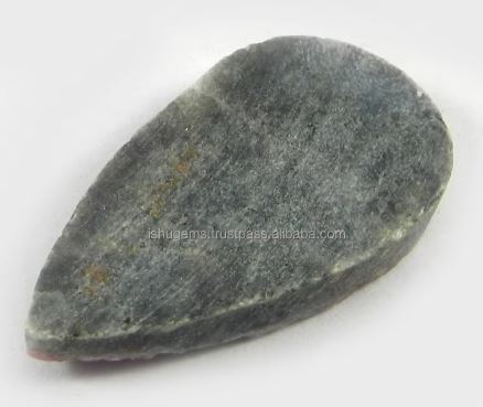Exclusive Natural Cobalt Calcite 630 Gms 20x34mm Pear Cut Natural Druzy Gemstone for Jewellery IG0819
