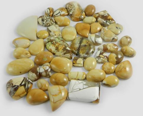 45 Pcs Natural Brecciated Mookaite Jasper 100 gms Free form Cabochon Loose Gemstone For Jewelry IG0829