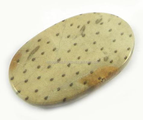 High Quality 335 gms Natural Palm Wood Jasper 26x16mm Oval Cabochon Gemstone for Jewelry IG0832