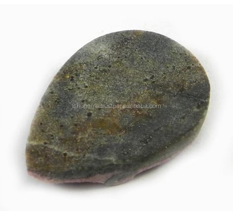 Natural 3 gms Cobalt Calcite 17x25mm Pear Shape Gemstone For Jewellery Making