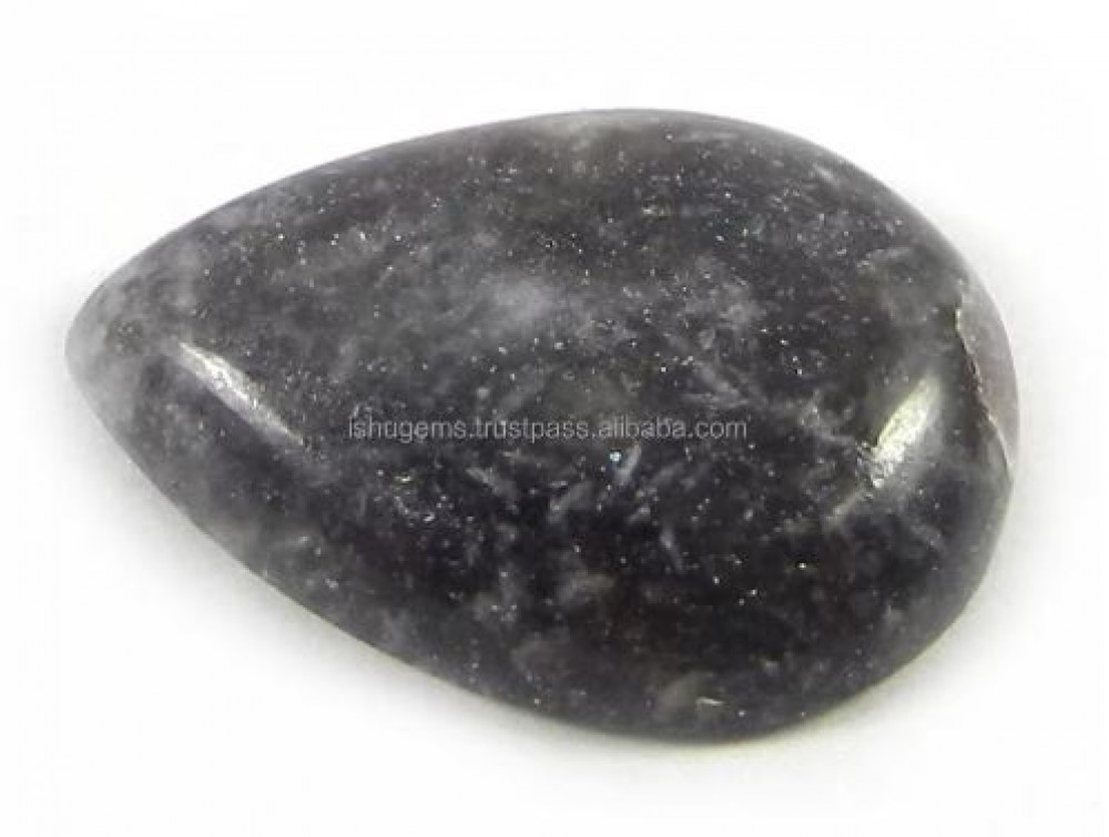 Image of Indian Wholesaler Natural Lepidolite 21x16mm Pear Cabochon 2.72 Gms Loose Gemstone For Jewelry Making