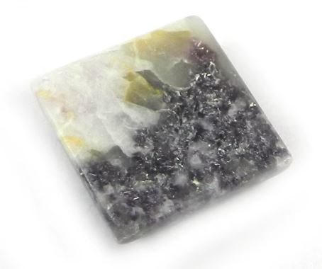 High Quality 290 gms Natural Lepidolite 16mm Square Cabochon gemstone for jewelry IG0837