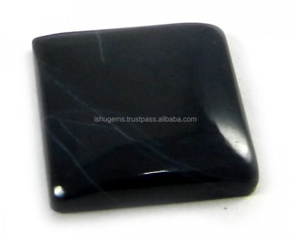 Image of Good Quality Natural Vivianite Jasper 16x16mm Square Cabochon Gemstone For Jewelry Making