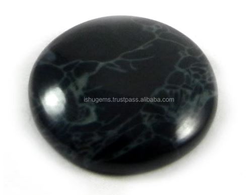 Best Quality 240 gms Natural Vivianite jasper 19mm Round Cabochon gemstone for jewelry IG0854