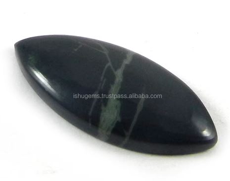 Perfect Quality Natural Vivianite 160 gms Marquise Cabochon 11x21mm Gemstone For Jewelry IG0856