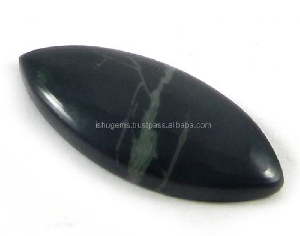 Image of Perfect Quality Natural Vivianite 1.60 gms Marquise Cabochon 11x21mm Gemstone For Jewelry IG0856