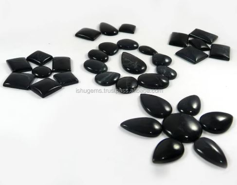 Christmas Sale  33 Pcs Natural Vivianite Jasper 100 gms Mix Cab gemstone for jewellery IG0858