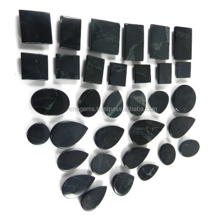 Christmas Sale  33 Pcs Natural Vivianite Jasper 100 gms Mix Cab gemstone for jewellery IG0858