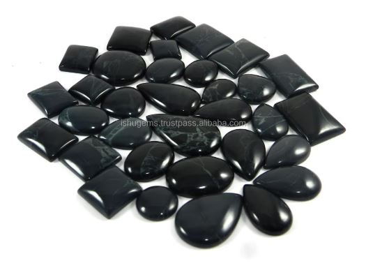 Christmas Sale  33 Pcs Natural Vivianite Jasper 100 gms Mix Cab gemstone for jewellery IG0858