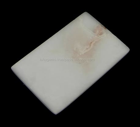 Natural Crazy Lace Agate 24x15mm Rectangle Cabochon Loose Gemstone For Jewelry