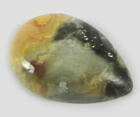 Natural Crazy Lace Agate 301 gms Pear Cabochon 1622mm gemstone for jewelry