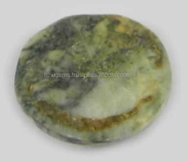 Natural Fluorescent Jasper 320 gms Round Cabochon 19mm Loose Gemstone For Jewelry Making
