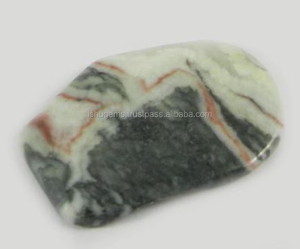 410 gms Natural Fluorescent Jasper 29x20mm Fancy Cabochon Gemstone for Jewelry Making