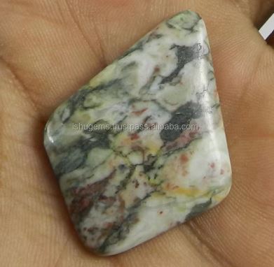 750 gms Natural Fluorescent jasper 1723mm Fancy Cabochon gemstone for jewelry