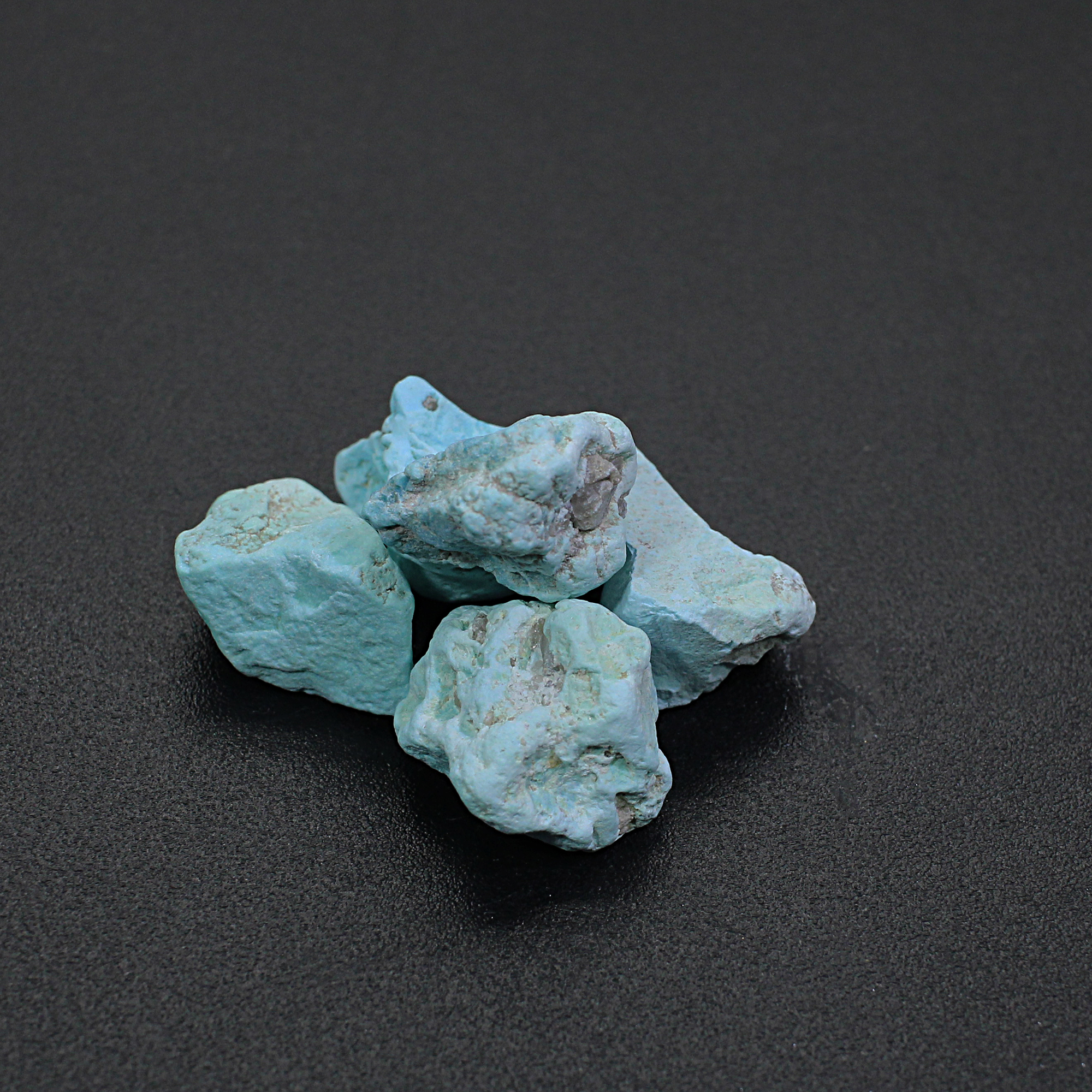 5 Pcs Natural Arizona Turquoise Freefrom Rough 7350 Cts Wholesale Lots