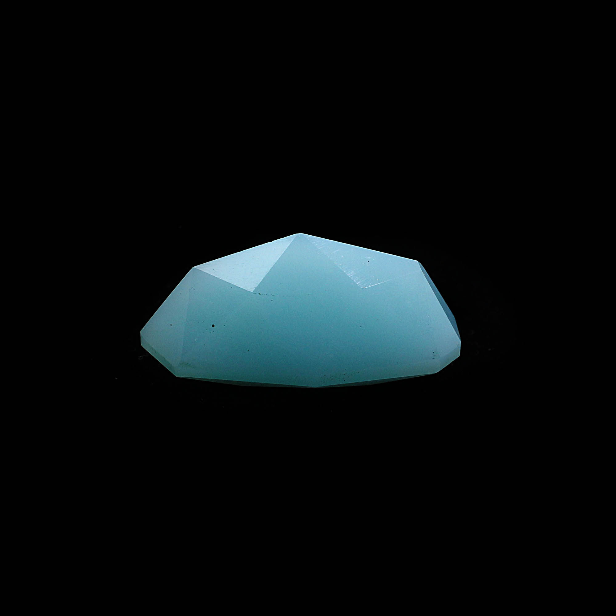 Natural Aqua Chalcedony 32x16mm Fancy Cut 3935 Cts