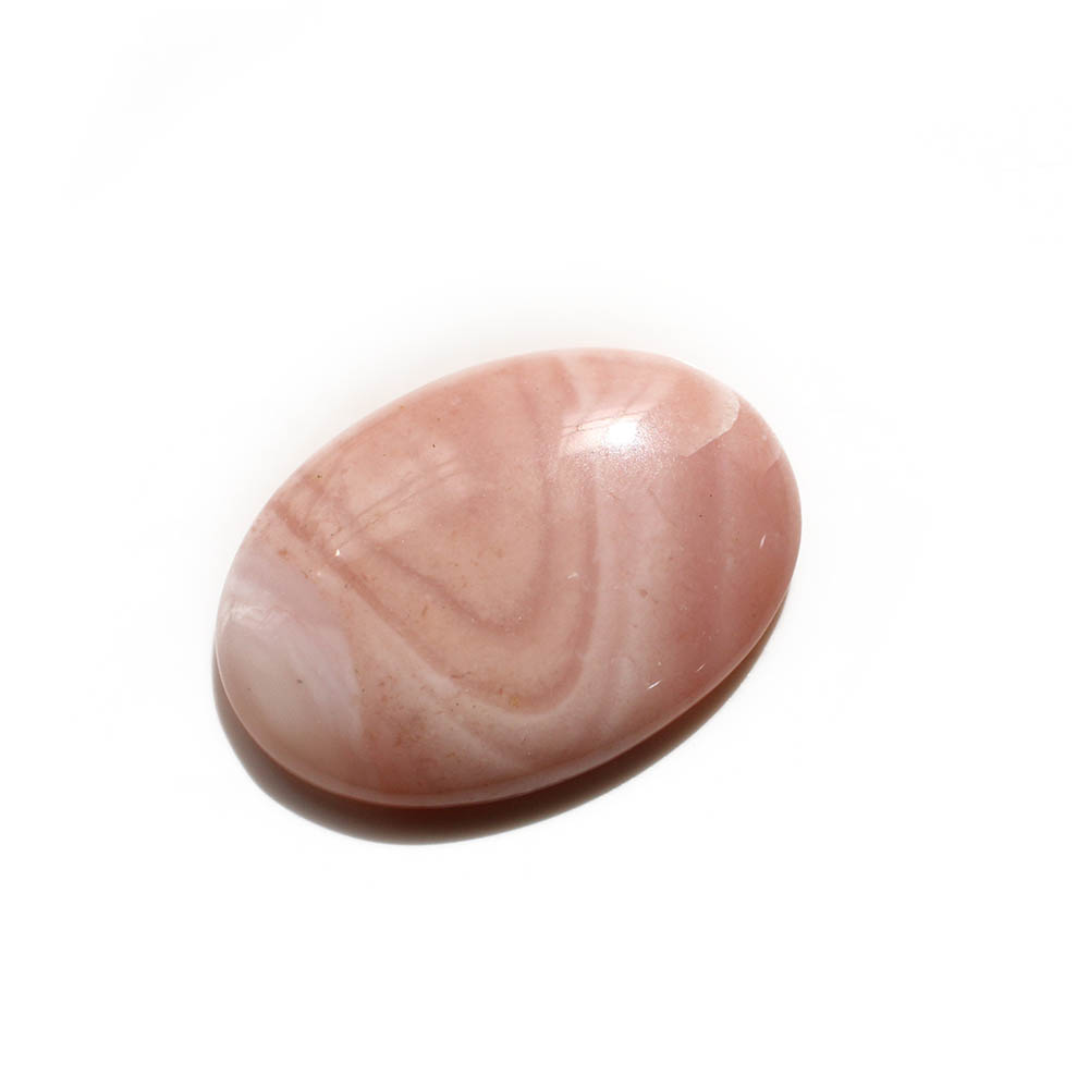 Natural Pink Opal 31x22mm Oval Cabochon 230 Cts