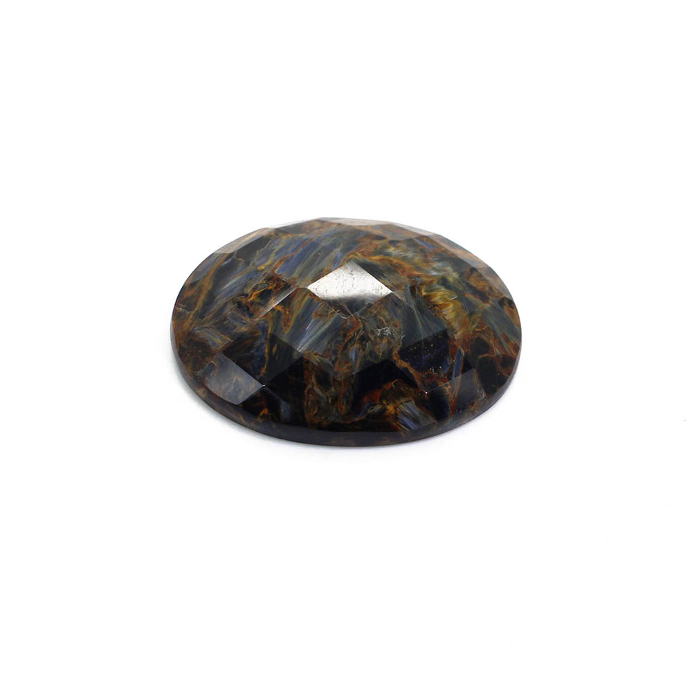 Natural Pietersite 26x21mm Oval Checker Cut 2130 Cts