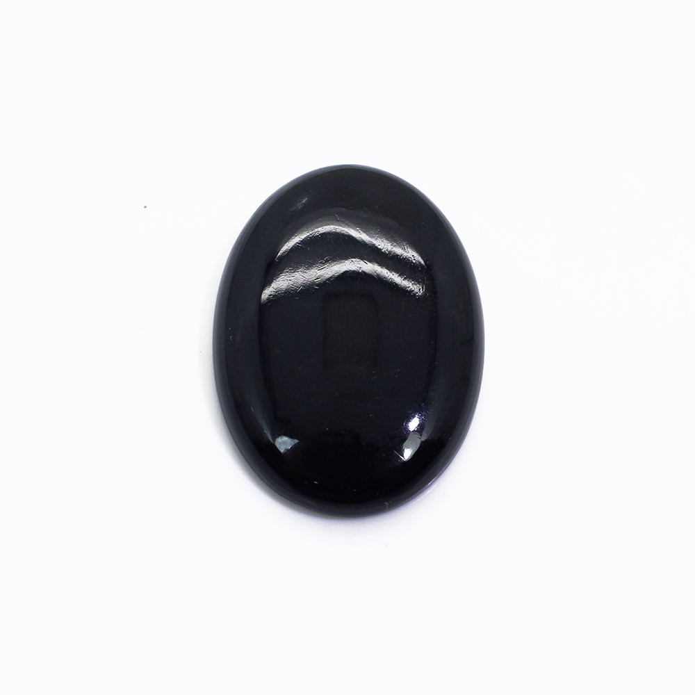 Natural Black Onyx 29x21mm Oval Cabochon 2420 Cts